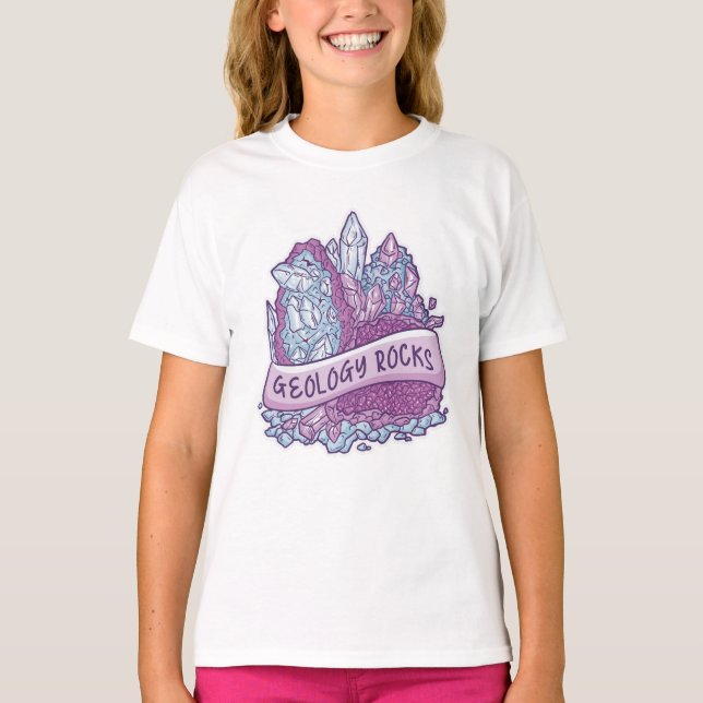 Geologie Rocks Einladung T - Shirt (Vorderseite)