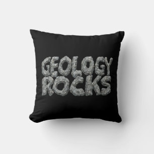 Geologie Rocks - Erdwissenschaft-Pun Kissen