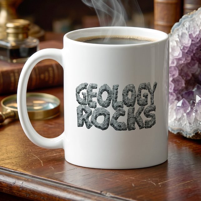 Geologie Rocks Kaffeetasse (Von Creator hochgeladen)