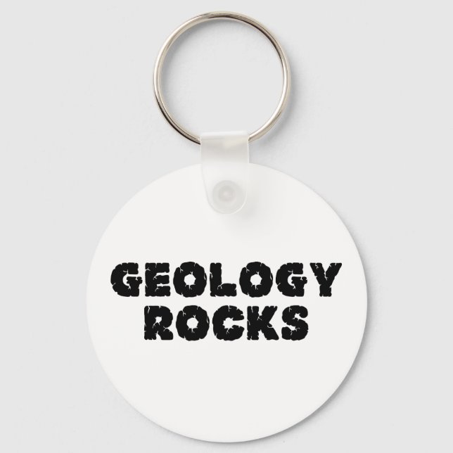 Geologie Rocks Schlüsselanhänger (Vorderseite)
