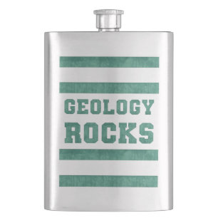 Geologie-Steine! Flachmann