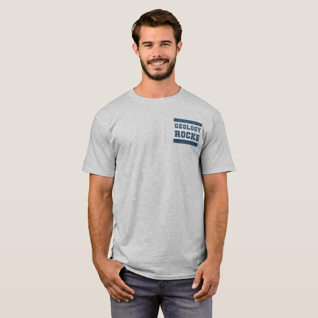 Geologie-Steine! T-Shirt (Vorne ganz)