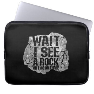 Geologie - Warten Sie, ich sehe einen Stein Laptopschutzhülle