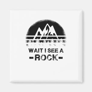 Geologie - Warten Sie, ich sehe einen Stein Magnet