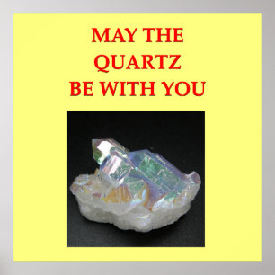 Geologie-Witz Poster