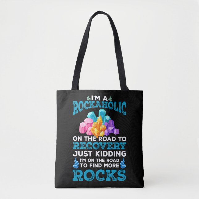 Geologin Hobby Geology Fun Tasche (Vorderseite)