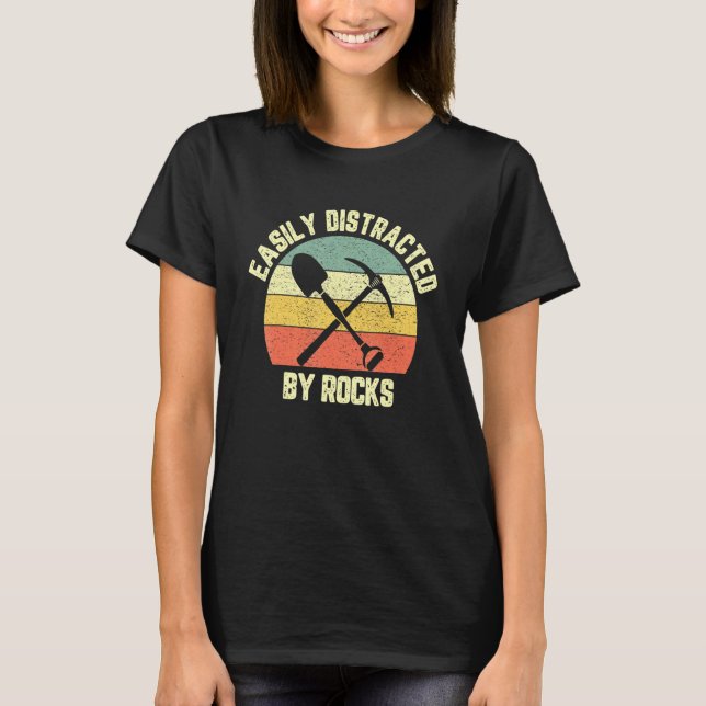 Geologis Mineral Rock Collector Science Geology T-Shirt (Vorderseite)