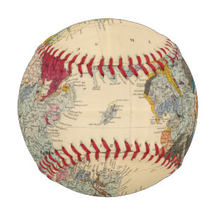 Geologische Karte, Britische Inseln Baseball