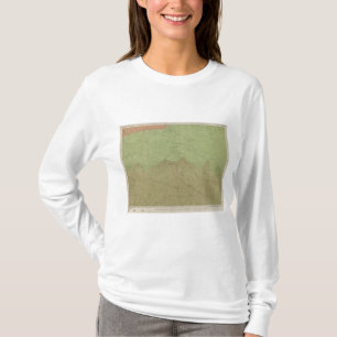 Geologische Karte des neuen Idria Bezirkes T-Shirt