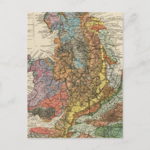 Geologische Karte England, Wales