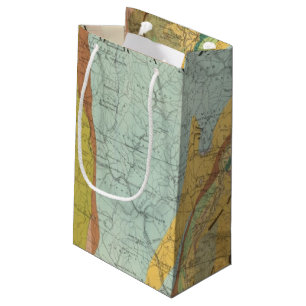 Geologische Karte von New Hampshire 2 Kleine Geschenktüte