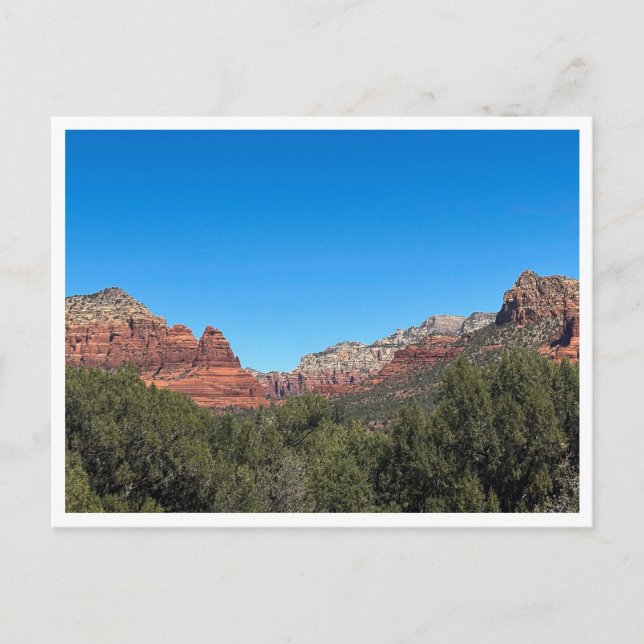 geologische Schichtung Postkarte (Vorderseite)