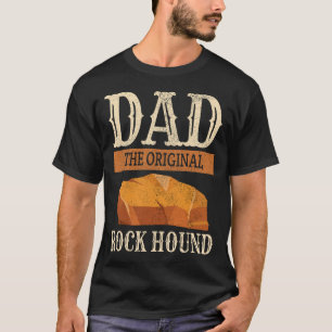 Geologische Steinesammler Rockhounding Papa T-Shirt