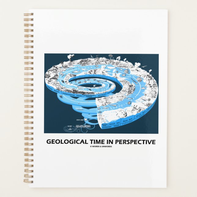 Geologische Zeit in perspektiver Erdgeschichte Planer (Vorderseite)