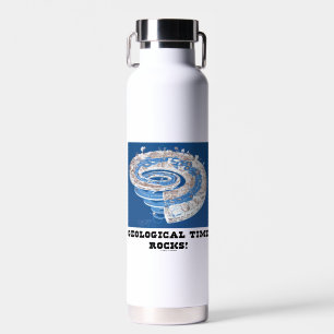Geologische Zeitgesteine! Zeitachse des geologisch Trinkflasche