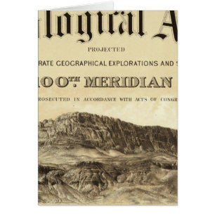 Geologisches Atlas - Titelseite