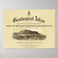 Geologisches Atlas - Titelseite