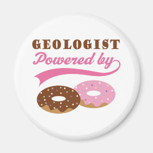 Geologistengeschenk (Donuts) Magnet