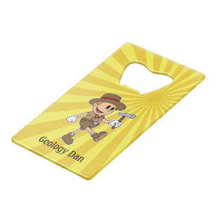Géologue de dessin animé Retro personnalisé
