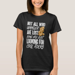 Geology Funny Rock Collection sucht nach Coolem Ro T-Shirt