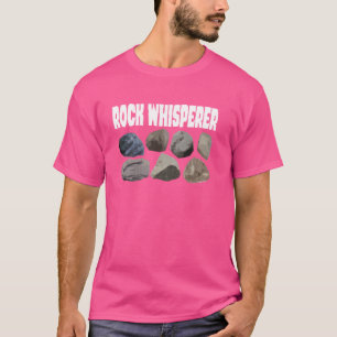 Geology Funny Rock Whisperer Rock Collections T-Shirt