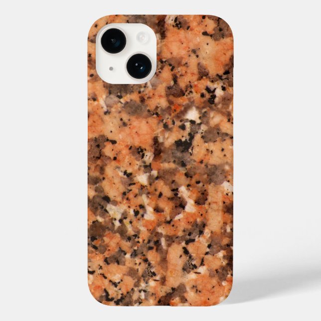 Geology Gepunktet Rock Texture Case-Mate iPhone 14 Hülle (Rückseite)