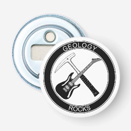 Geology Rocks Button Flaschenöffner