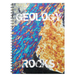 Geology Rocks - Mineral Notebook Notizblock