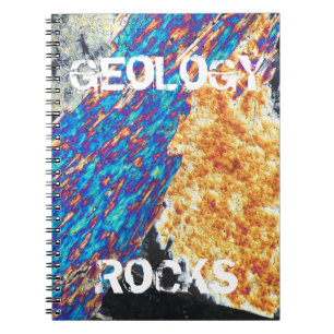 Geology Rocks - Mineral Notebook Notizblock