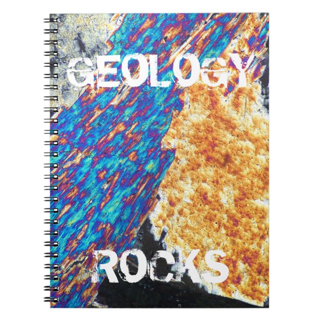Geology Rocks - Mineral Notebook Notizblock (Vorderseite)