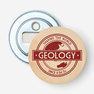 Geology- Shaping the World Logo (Asia/Australia) Flaschenöffner