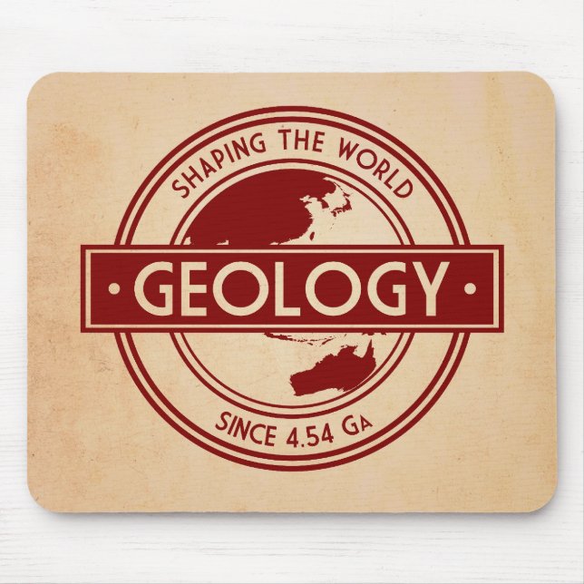 Geology- Shaping the World Logo (Asia/Australia) Mousepad (Vorne)