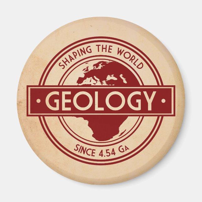 Geology- Shaping the World Logo (Europa) Magnet (Vorne)