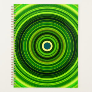 Geomagnetic Green Mandala Planer