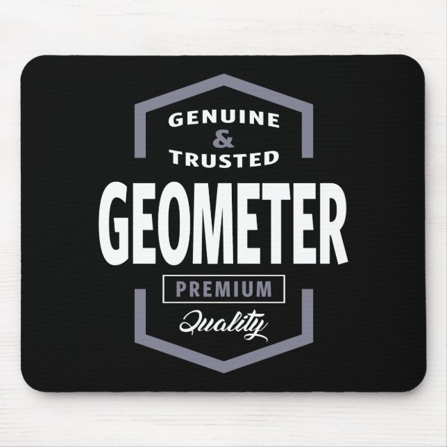 Geometer | Geschenkideen Mousepad (Vorne)