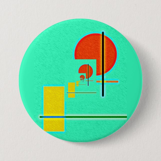 Geometri abstrakt button (Vorderseite)