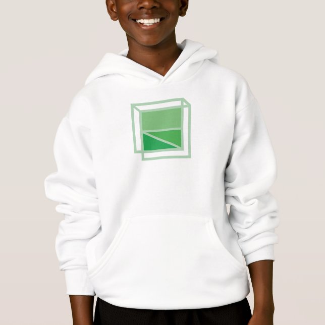 Geometria de Geomesky by Masanser Pixelat Hoodie (Vorderseite)