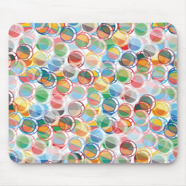 Geometria de Geomesky von Masanser Pixat Mousepad (Vorne)