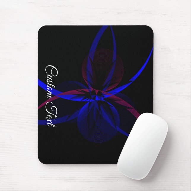Geometric Abstraction Mouse Pad Mousepad (Mit Mouse)