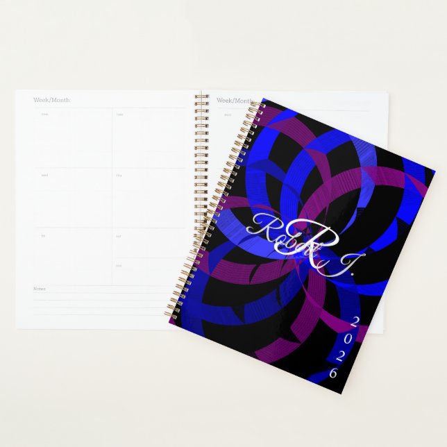 Geometric Berry Blend Designer Planner Planer (Anzeige)