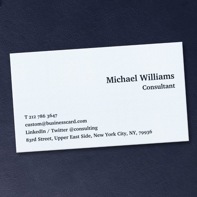 Geometric Blue Checkered Pattern Modernes Trendy D Visitenkarte (Geometric Blue Checkered Pattern Modern Trendy DIY Business Card)
