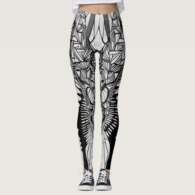 Geometric Canine Leggings (Vorderseite)
