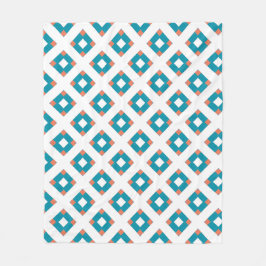 Geometric Charm Fleece Blanket