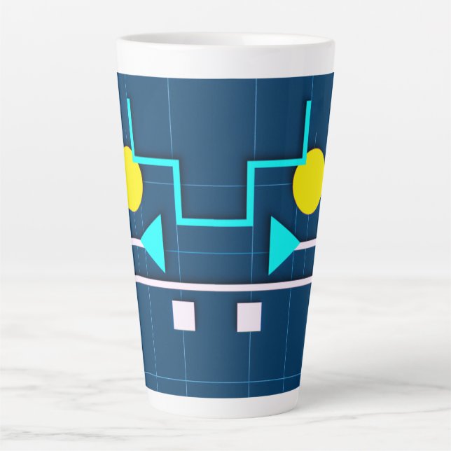 Geometric Circuit Mug (Devant)