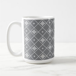 Geometric cross pendant kaffeetasse