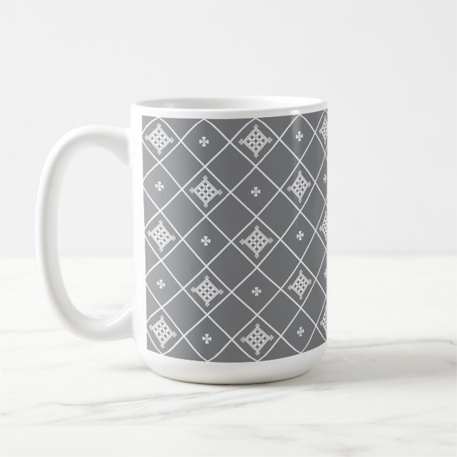 Geometric cross pendant kaffeetasse (Links)