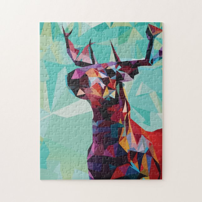 Geometric Deer (Vertikal)