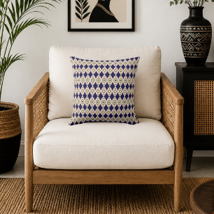 Geometric Diamond Kissen