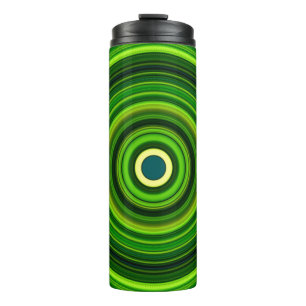 Geometric Greena Mandala Design-64055 Thermosbecher