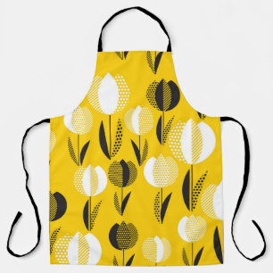 Geometric Holland Tulip Blume Pattern Schürze